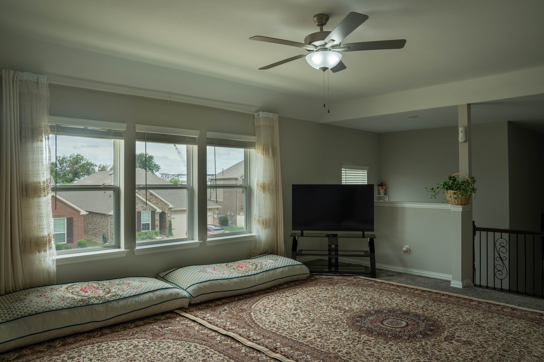 Loft TV room